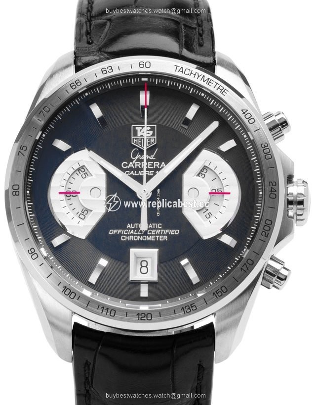 TAG Heuer Grand Carrera Mens watch Unisex Automatic Steel CAV511A.FC6225