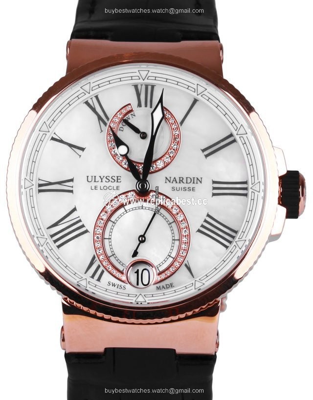 Ulysse Nardin Marine Mens watch Unisex Automatic Rose gold 1182-160-3 490