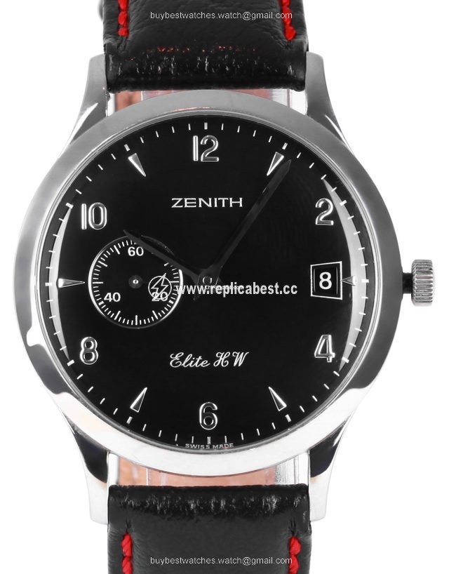 Zenith Elite Mens watch Unisex Manual winding Steel 01.1125.650