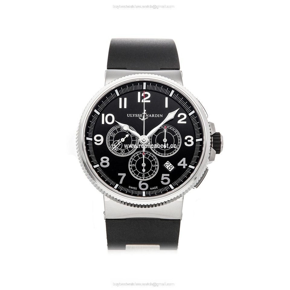 Ulysse Nardin Marine Chronograph Mens watch Unisex Automatic Steel 1503-150