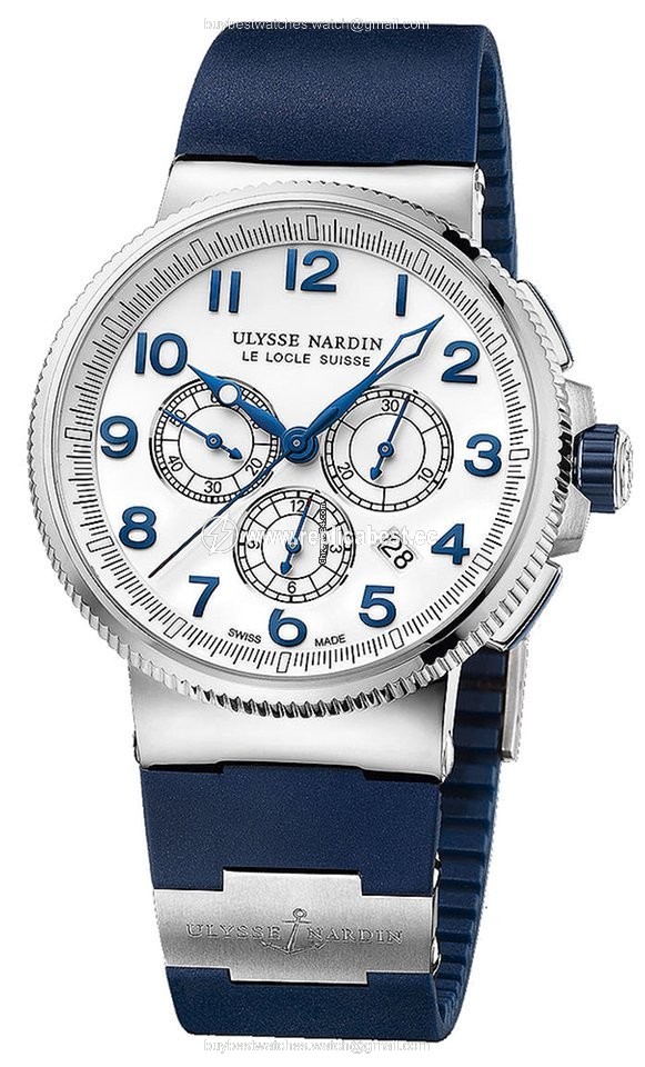 Ulysse Nardin Marine Chronograph Mens watch Unisex Automatic Titanium 1503-150-3 60