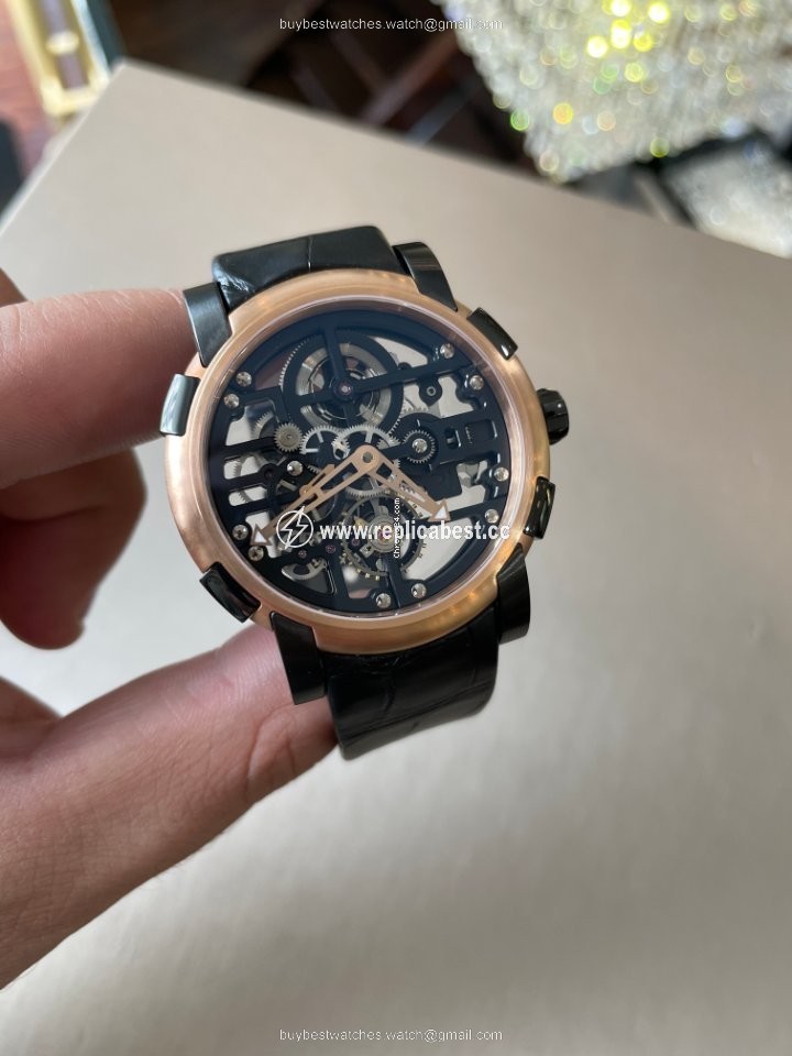 Romain Jerome Moon-DNA Mens watch Unisex Steel R.J.M.AU.028.01