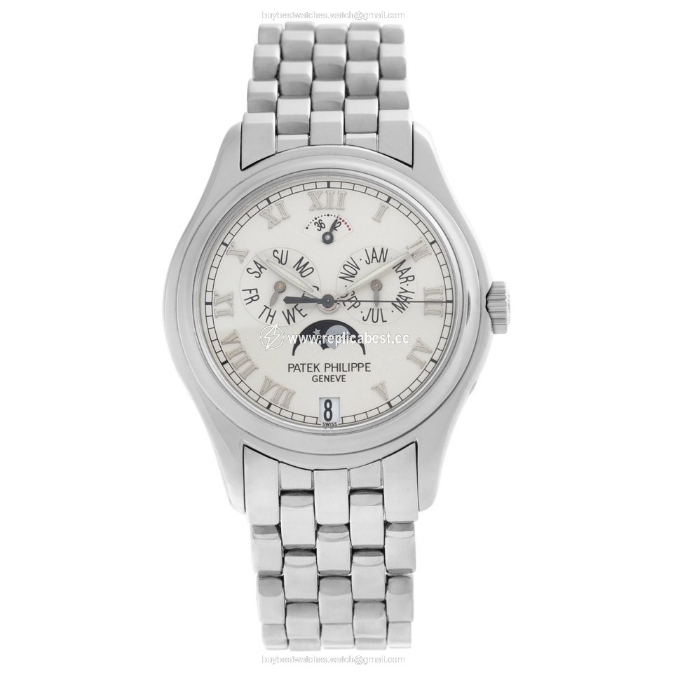 Patek Philippe Annual Calendar Mens watch Unisex Automatic White gold 5036-1