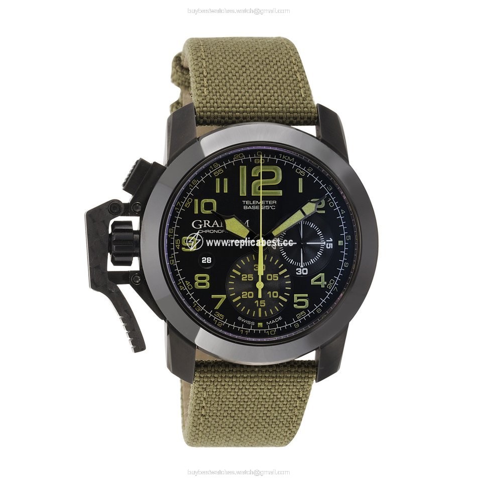 Graham Chronofighter Oversize Mens watch Unisex Automatic Steel 2CCAU.G01A.T15N