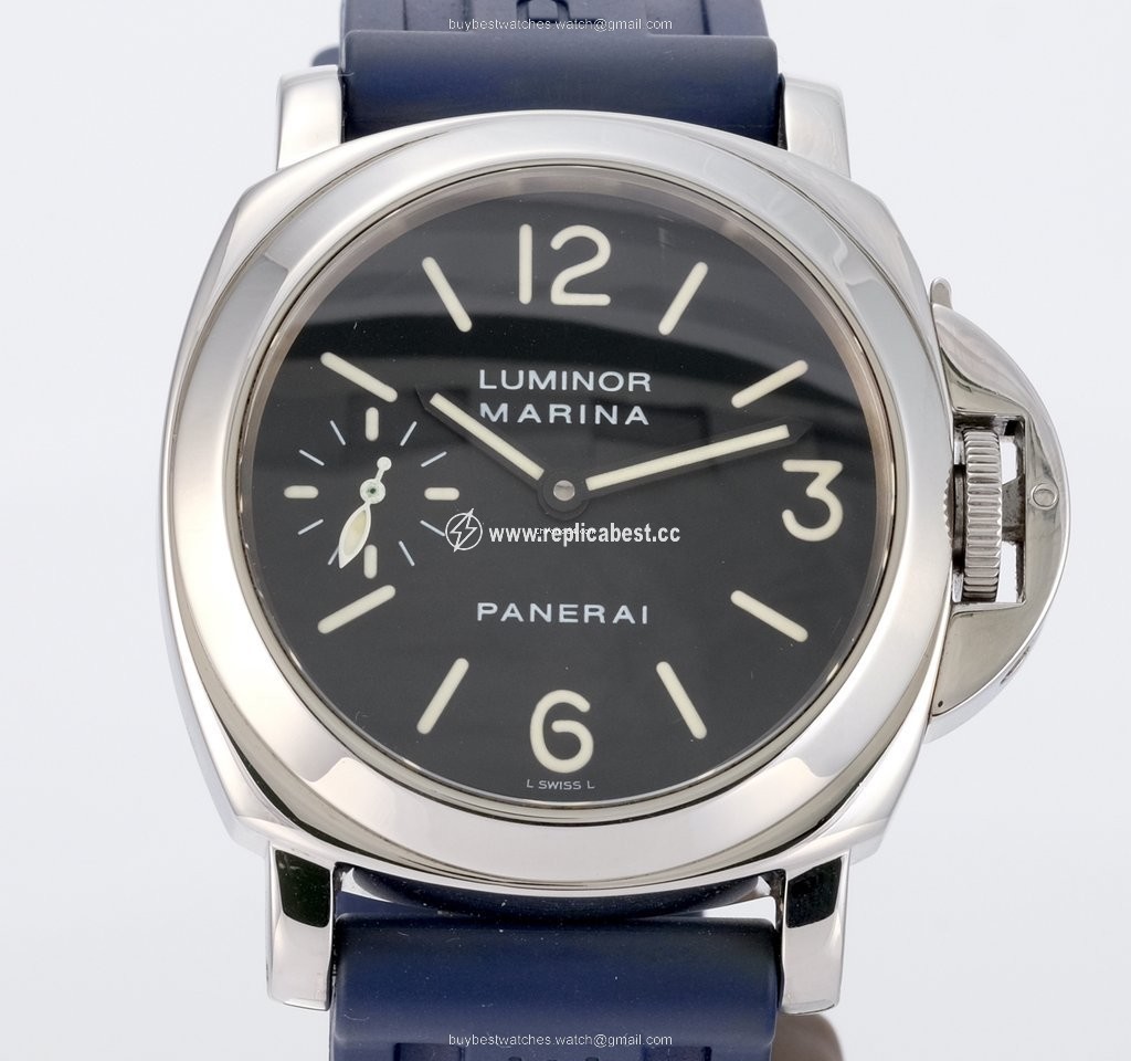 Panerai Luminor Marina Mens watch Unisex Manual winding Steel PAM 00001