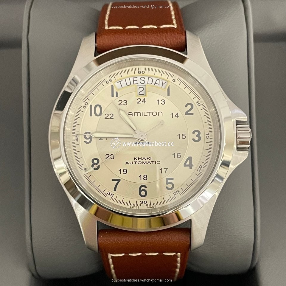 Hamilton Khaki Field King Mens watch Unisex Automatic Steel H64455523