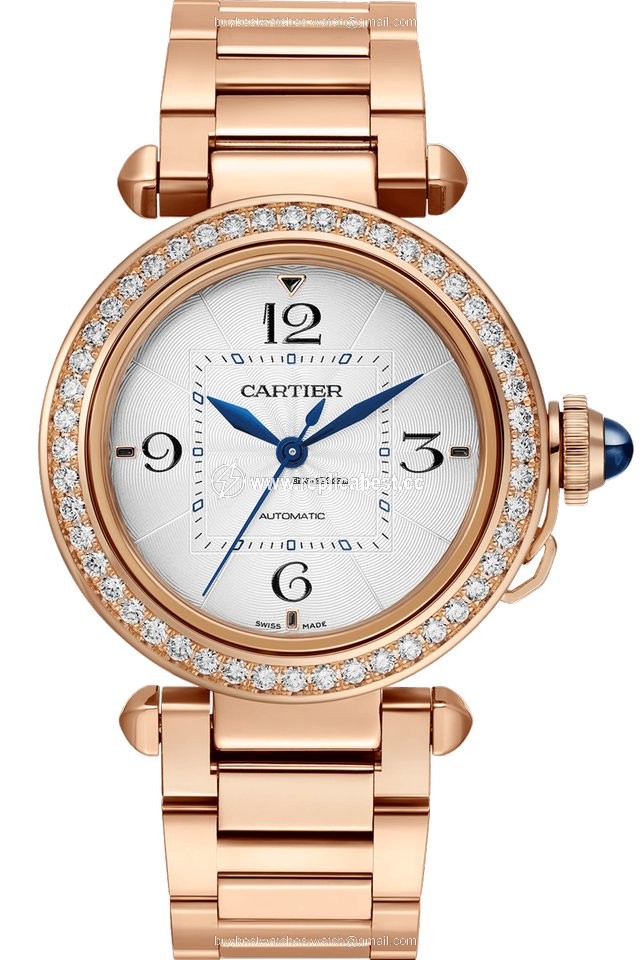 Cartier Pasha Womens watch Automatic Rose gold WJPA0013