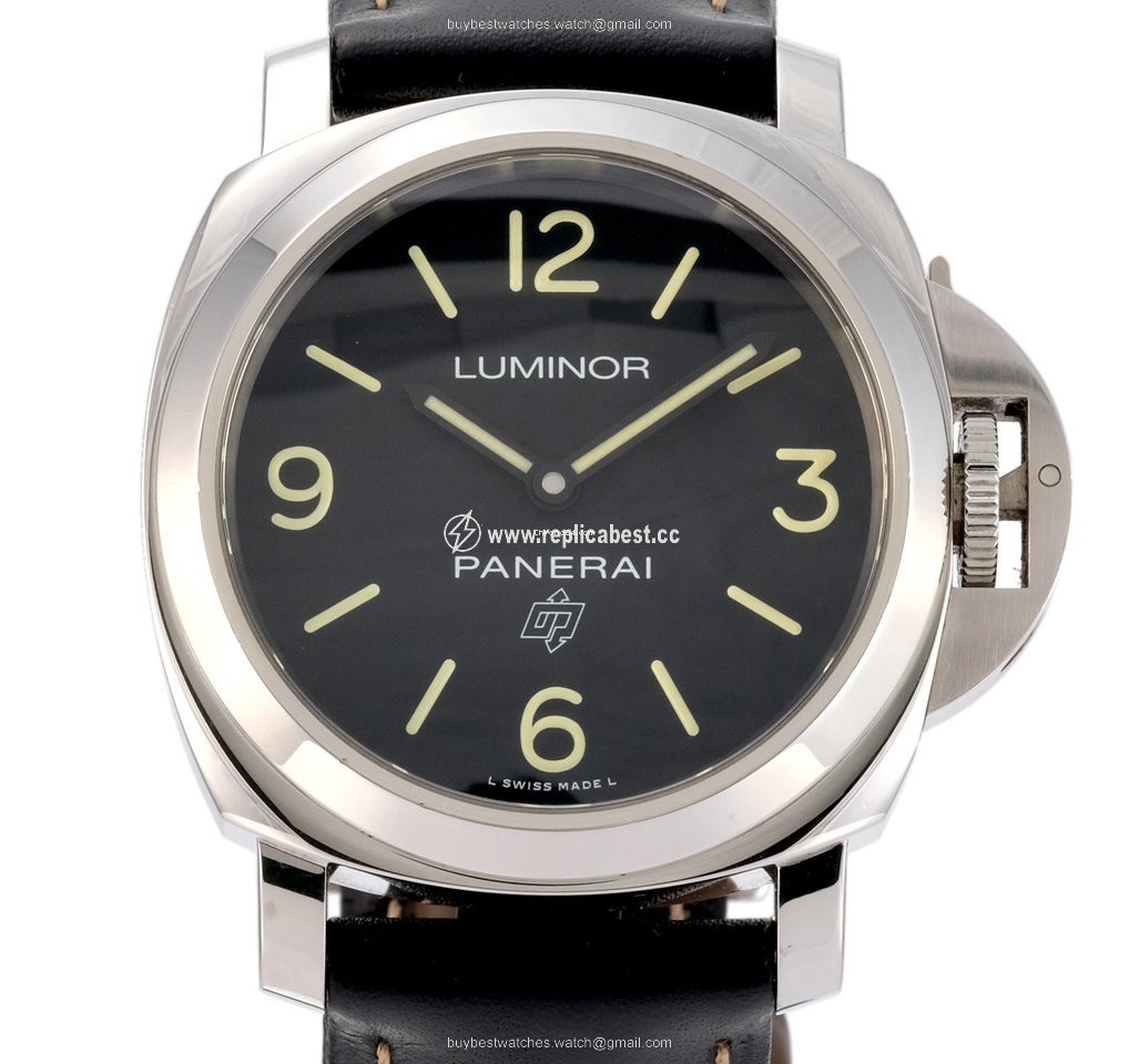 Panerai Luminor Base Logo Mens watch Unisex Manual winding Steel PAM 00773