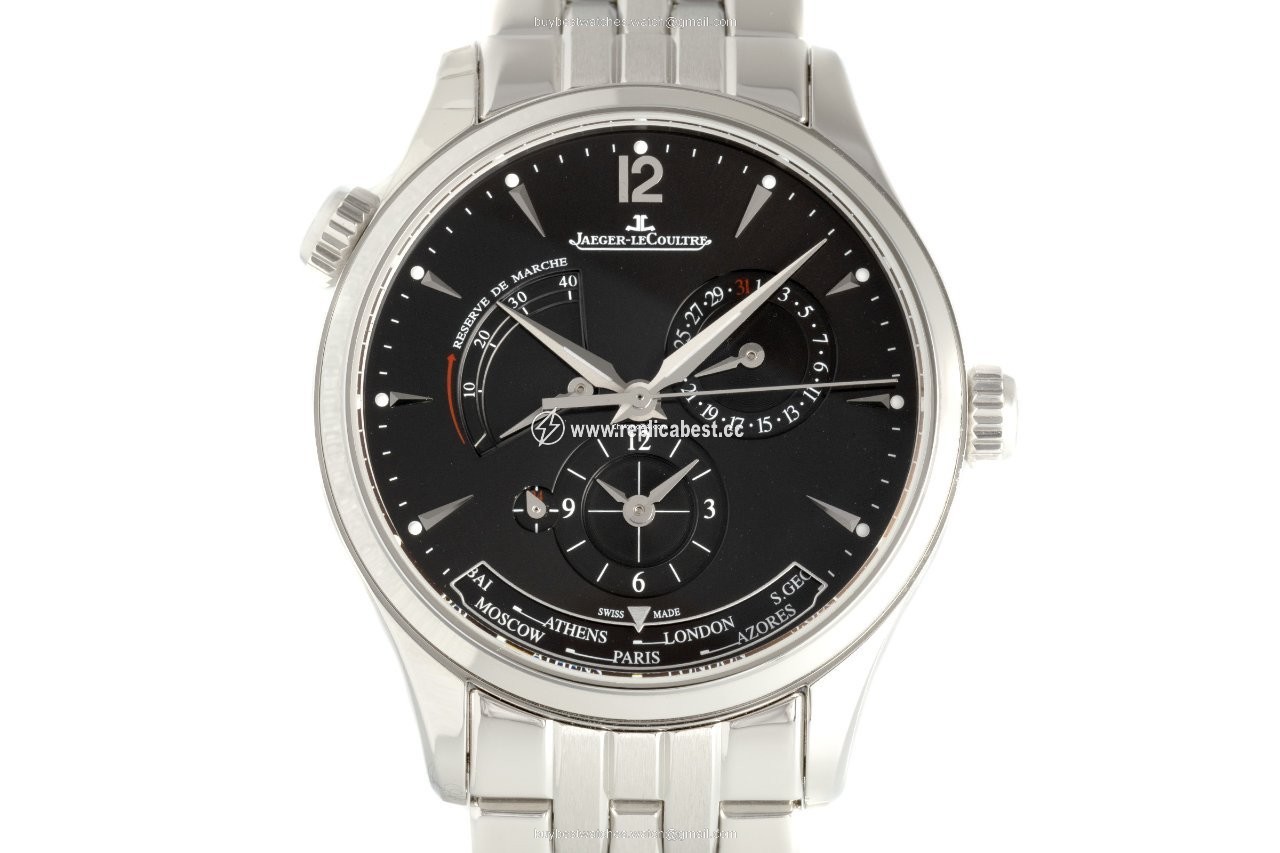 Jaeger-LeCoultre Master Geographic Mens watch Unisex Automatic Steel Q1428171