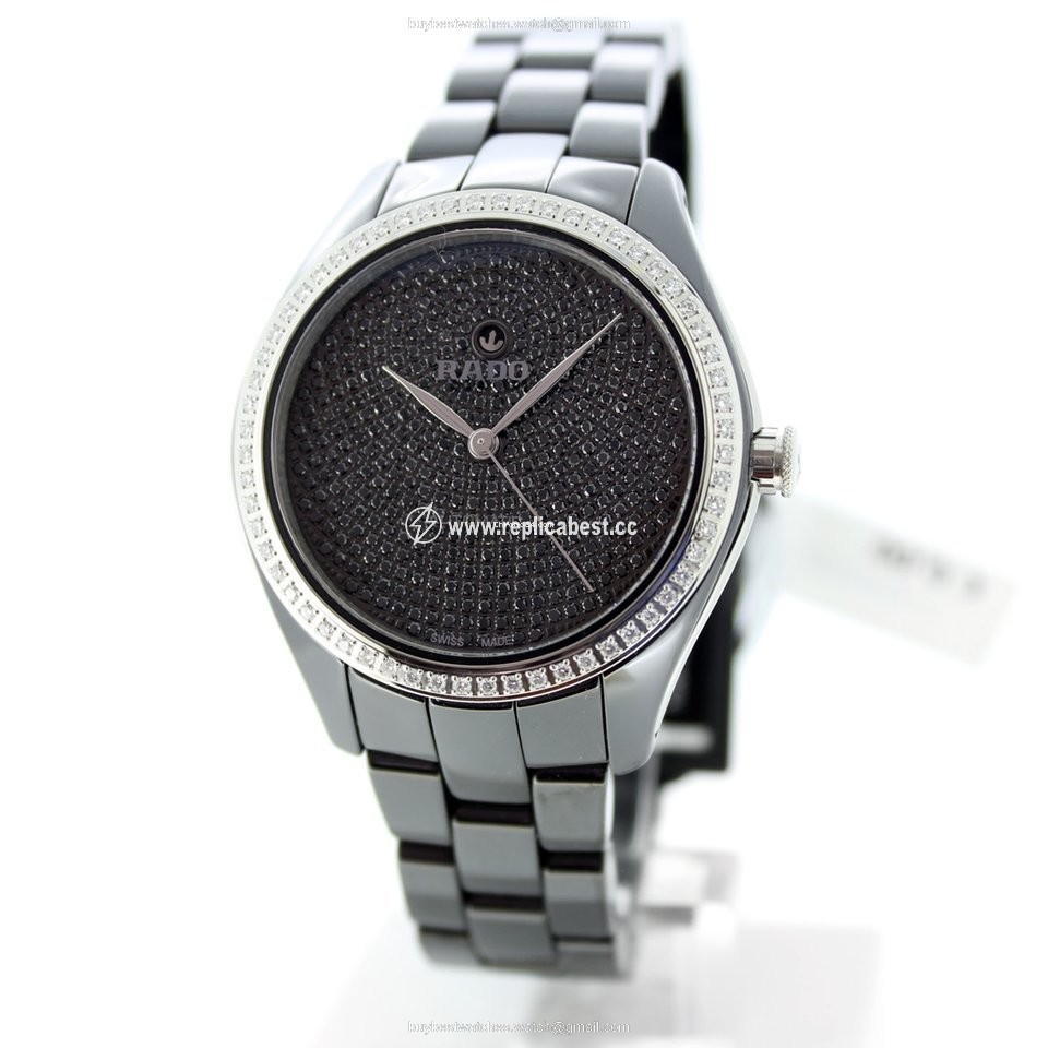 Rado HyperChrome Diamonds Womens watch Automatic Ceramic R32482722