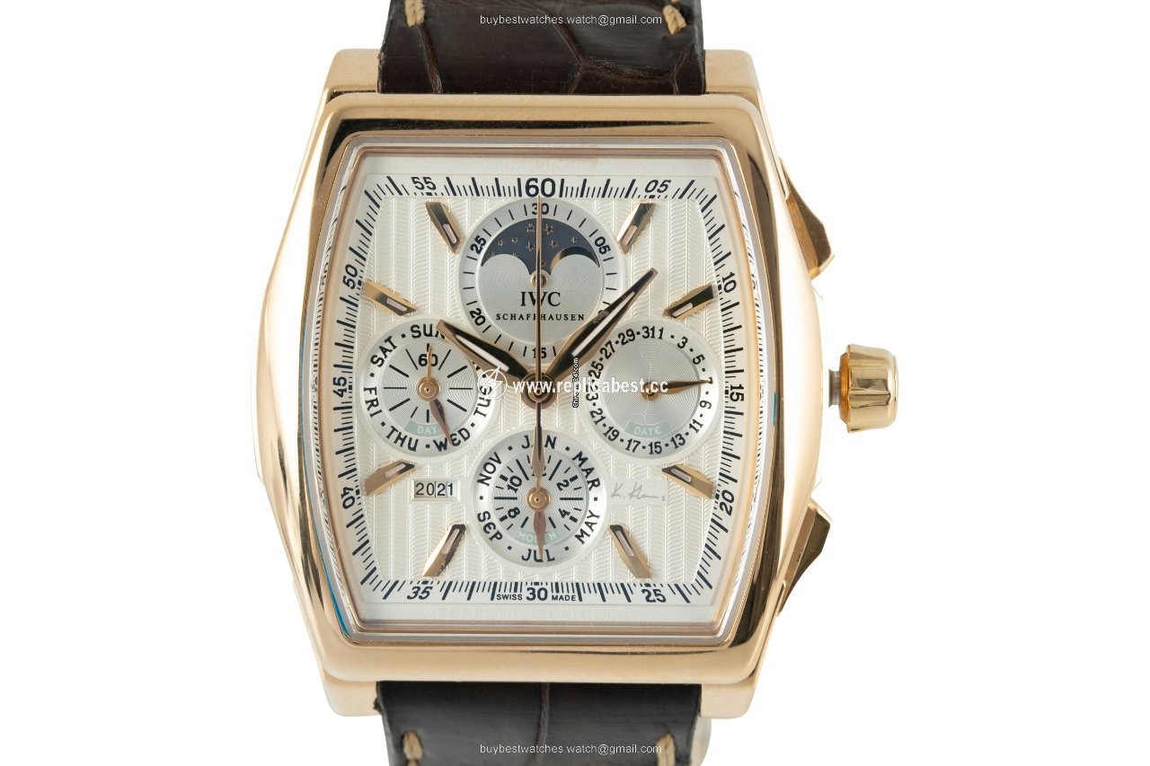 IWC Da Vinci Perpetual Calendar Mens watch Unisex Automatic Yellow gold 3762