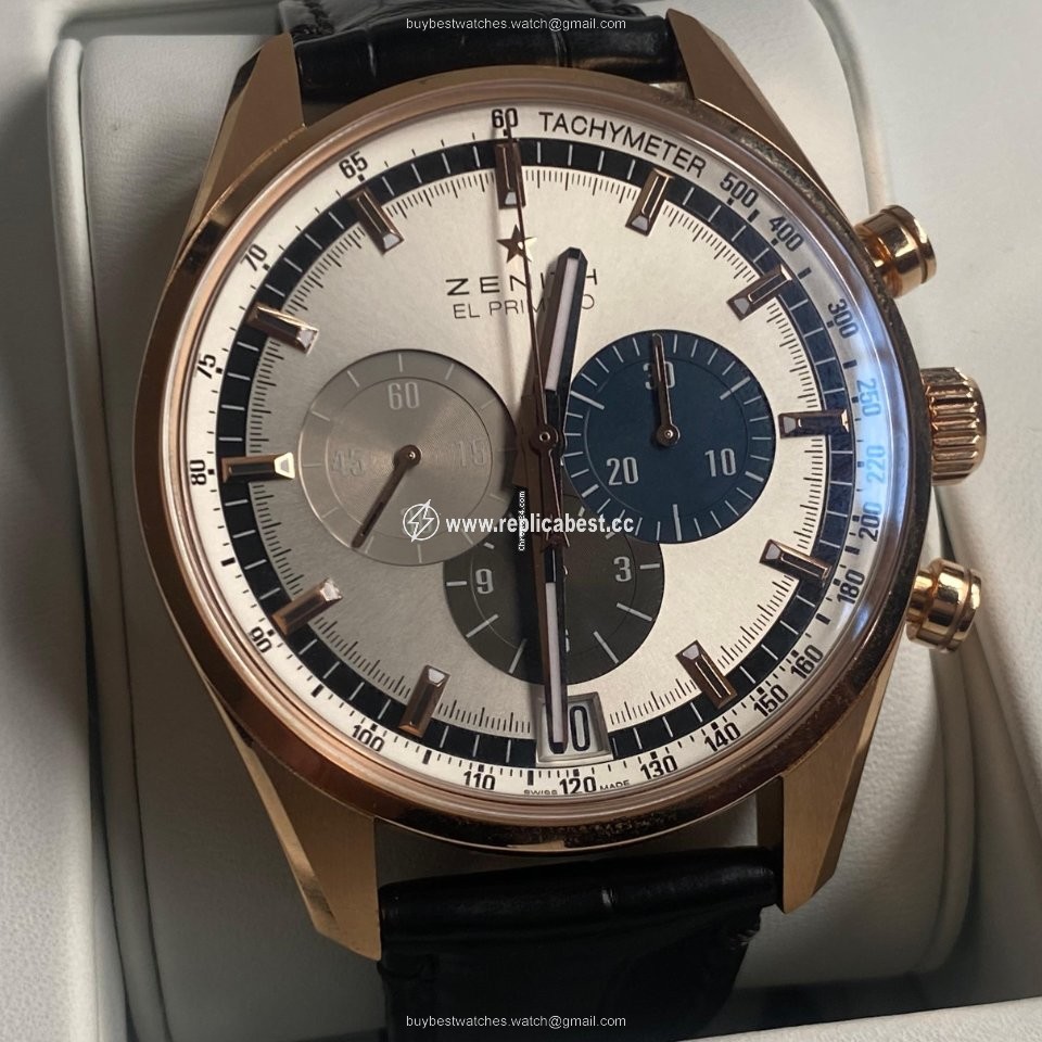 Zenith El Primero Chronomaster Mens watch Unisex Automatic Rose gold 18.2043.400 69.C494