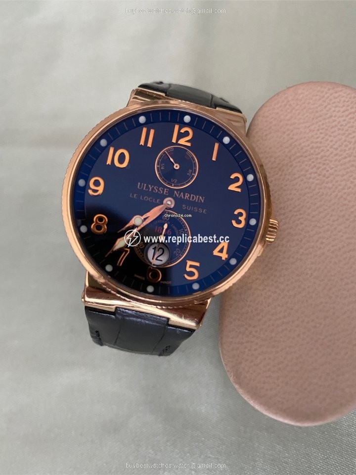 Ulysse Nardin Marine Chronometer 41mm Mens watch Unisex Automatic Rose gold 266-66-3 62