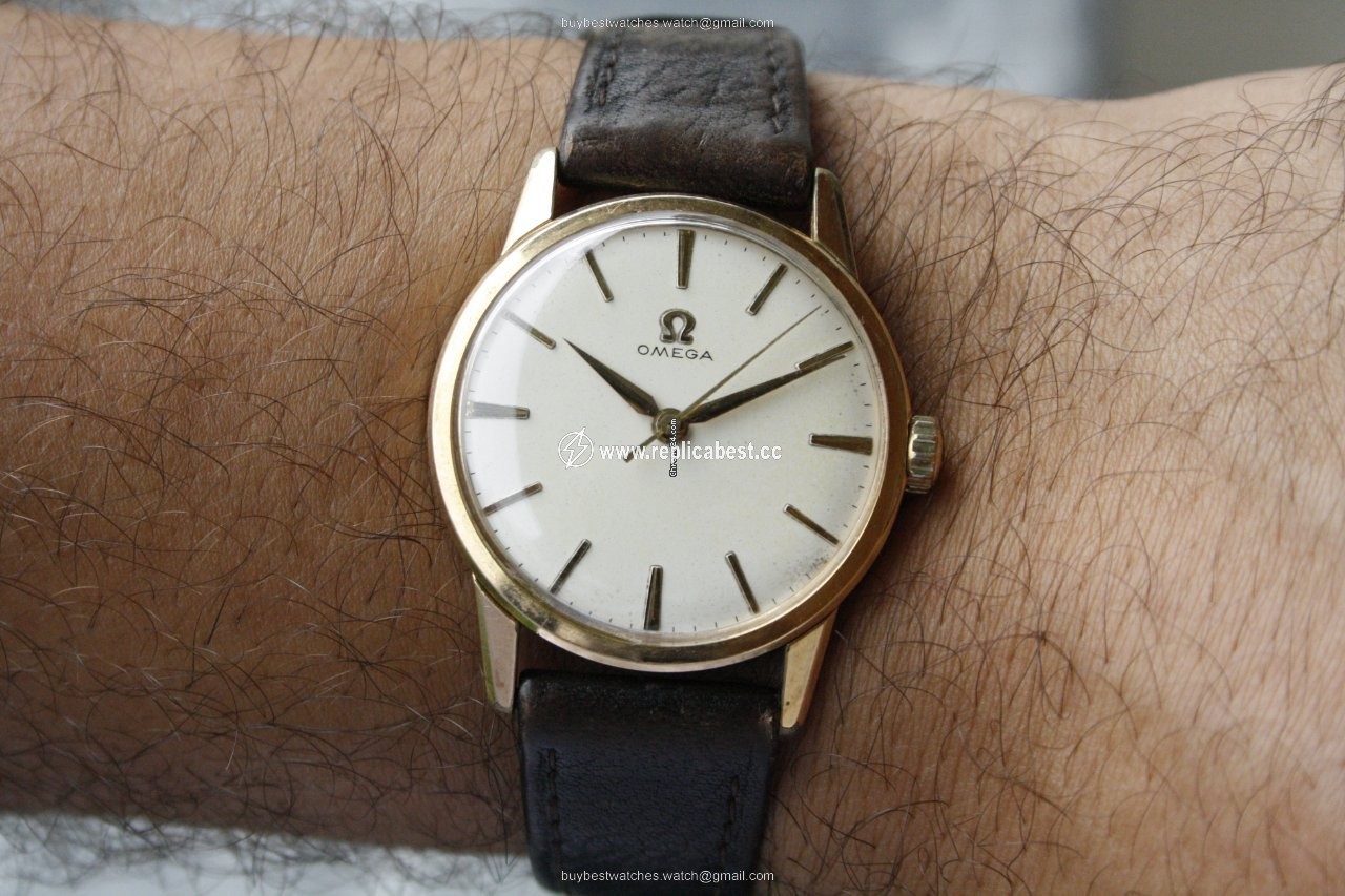 Omega Mens watch Unisex Manual winding Gold Steel 14714-3