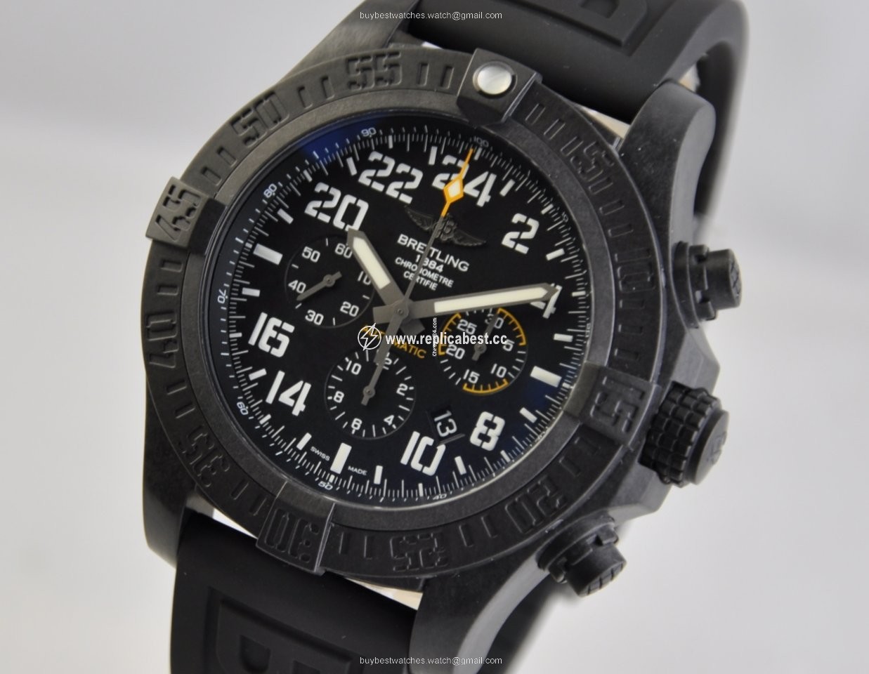 Breitling Avenger Hurricane Mens watch Unisex Automatic Carbon XB1210E41B1S1