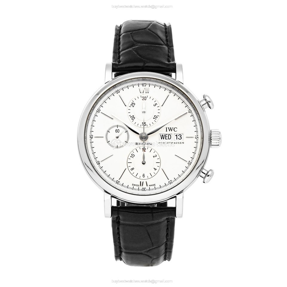 IWC Portofino Chronograph Mens watch Unisex Automatic Steel IW3910-01