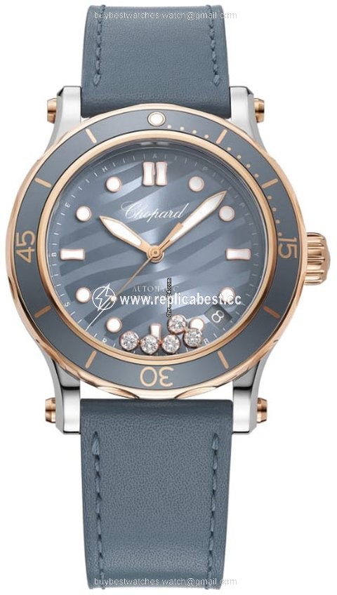 Chopard Womens watch Automatic Gold Steel 278587-6001 Happy Ocean