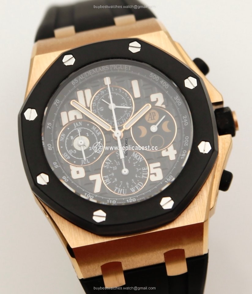 Audemars Piguet Royal Oak Offshore Mens watch Unisex Automatic Rose gold 26262OK.00.D002CA.01
