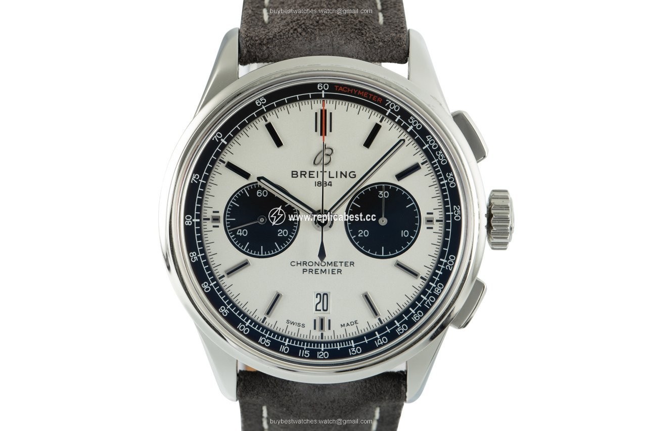 Breitling Mens watch Unisex Automatic Steel AB0118
