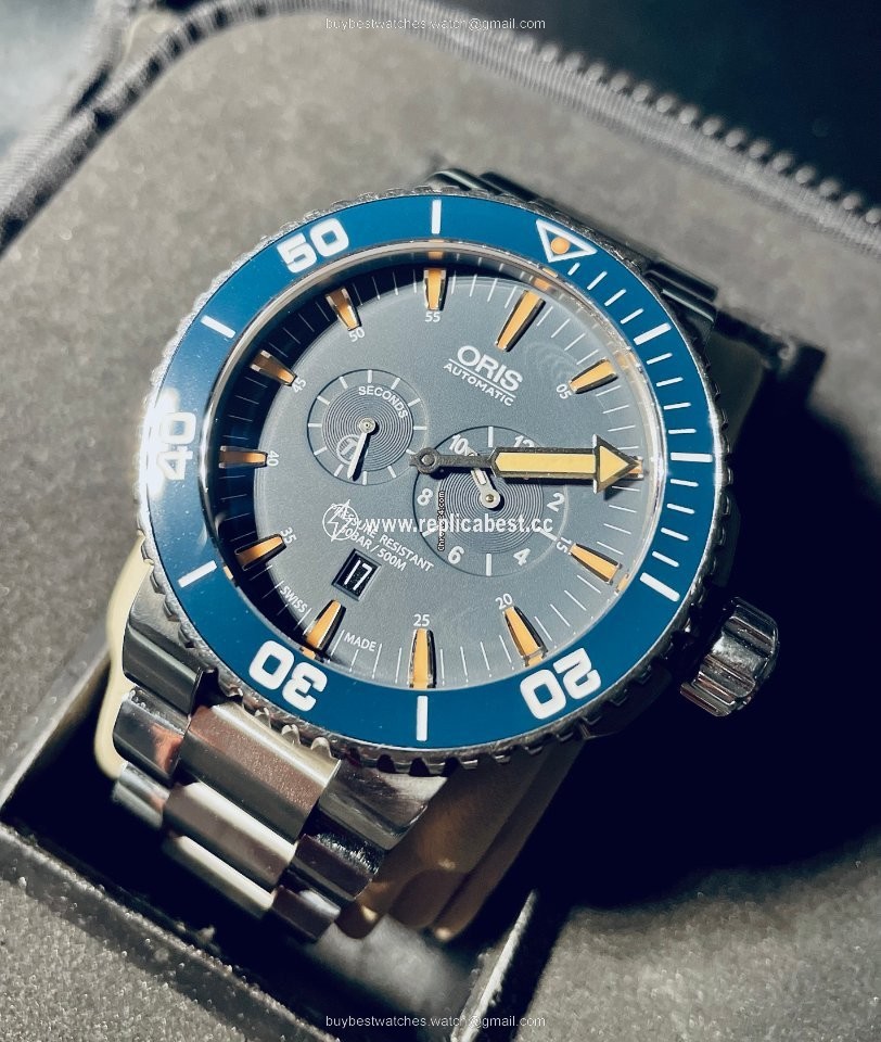 Oris Mens watch Unisex Automatic Titanium 01 749 7663 7185-Set MB