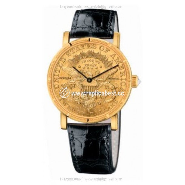 Corum Coin Watch Mens watch Unisex Manual winding Yellow gold 082.355-56