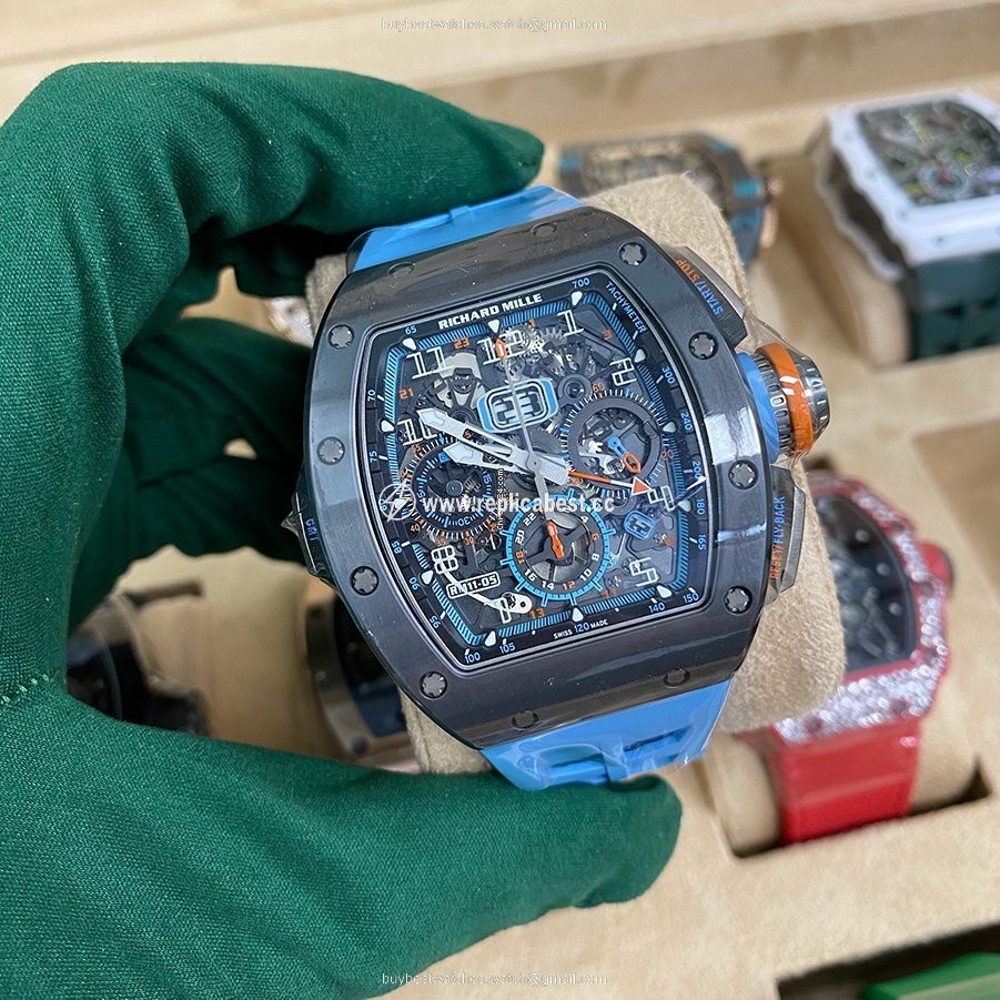 Richard Mille RM 011 Mens watch Unisex Automatic Ceramic RM 11-05