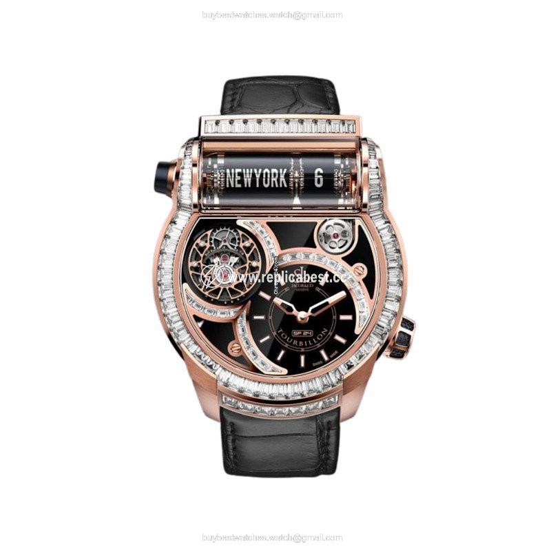 Jacob & Co. Mens watch Unisex Automatic Rose gold ES802.40.BD.BD.A