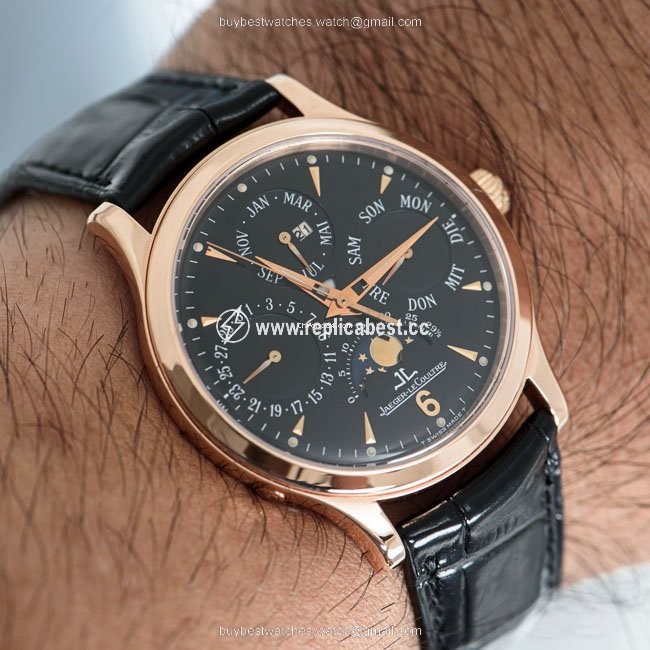 Jaeger-LeCoultre Master Control Mens watch Unisex Automatic Rose gold 140.2.80.S