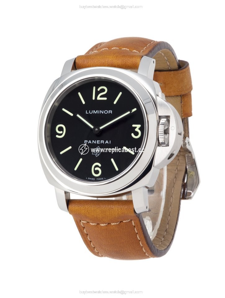 Panerai Luminor Base Logo Mens watch Unisex Manual winding Steel PAM1000