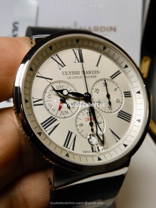 Ulysse Nardin Marine Chronograph Automatic Steel 1533-150 40