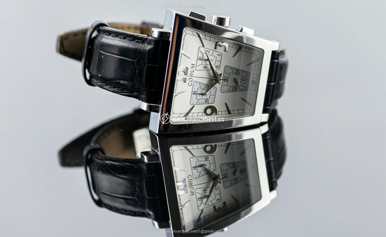 Corum Trapeze Mens watch Unisex Quartz Steel 196.404.20