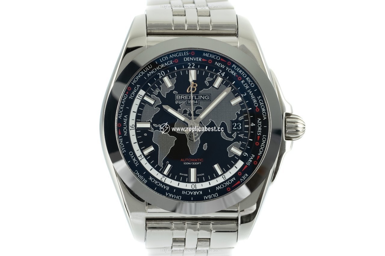 Breitling Galactic Unitime Mens watch Unisex Automatic Steel WB3510
