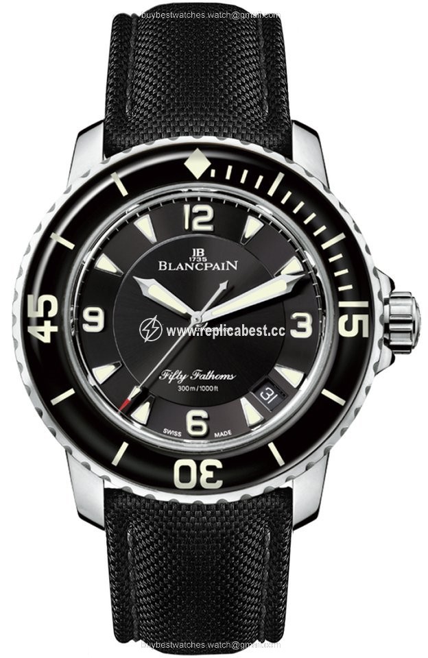 Blancpain Fifty Fathoms Mens watch Unisex Automatic Steel 5015-1130-52B