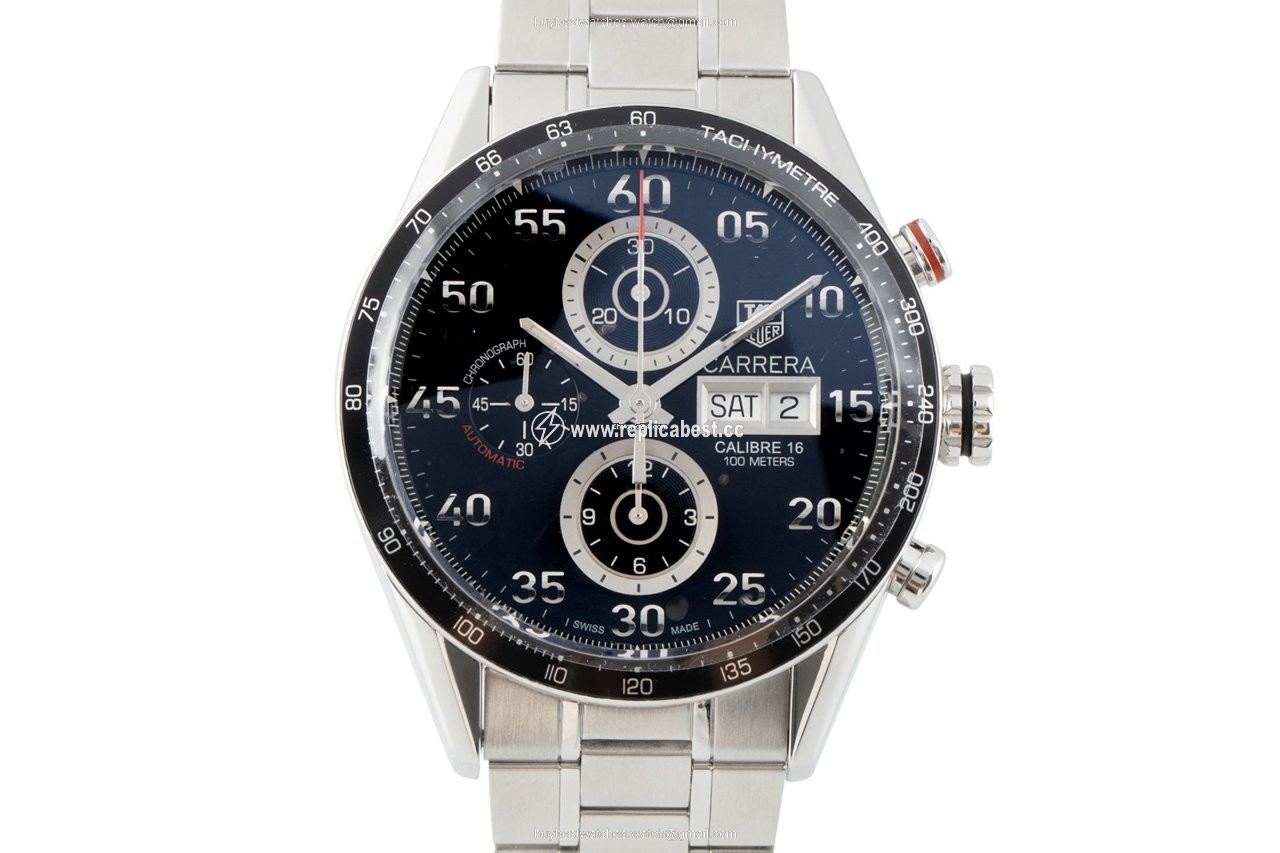 TAG Heuer Carrera Calibre 16 Mens watch Unisex Automatic Steel CV2A10