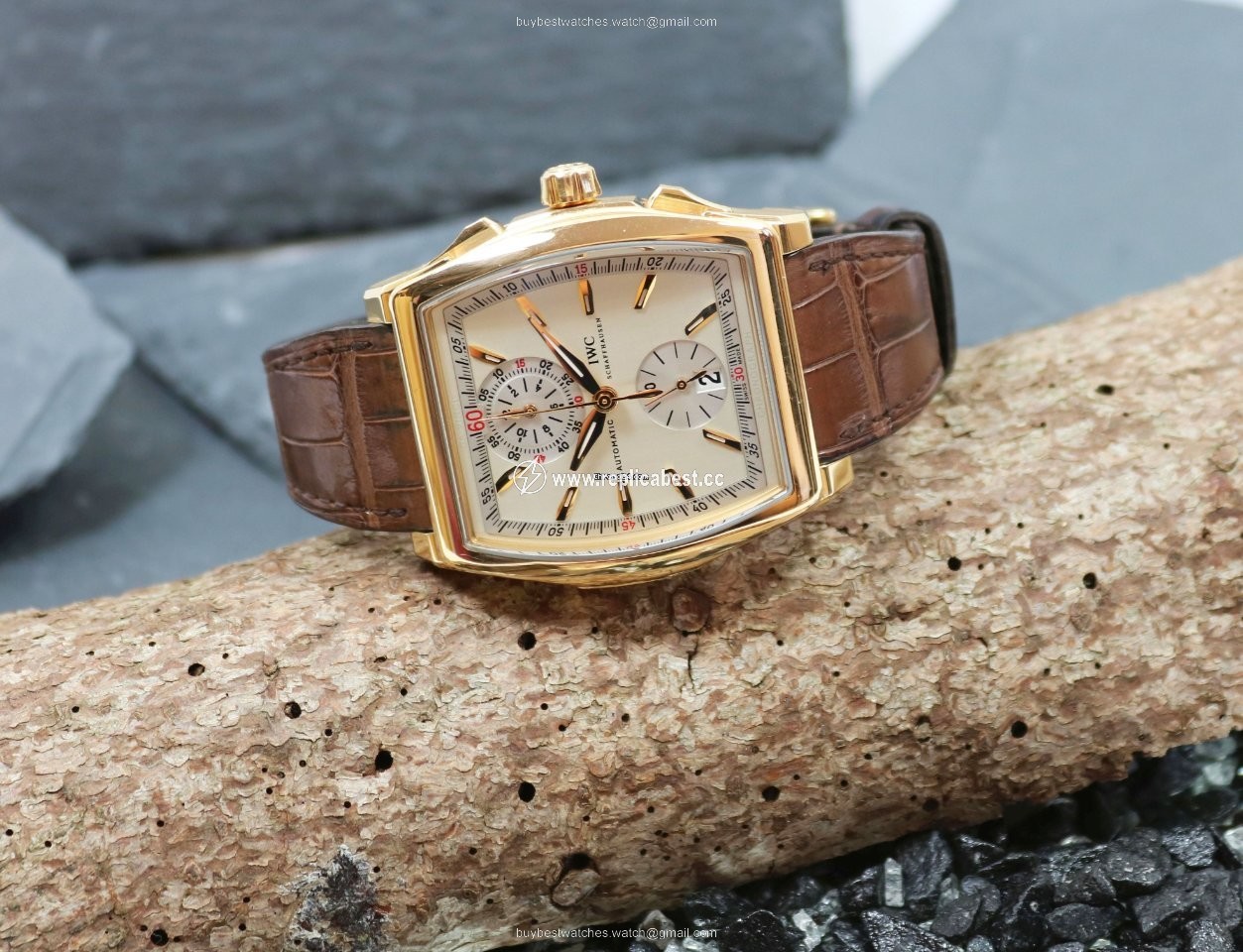 IWC Da Vinci Chronograph Mens watch Unisex Automatic Rose gold 376402