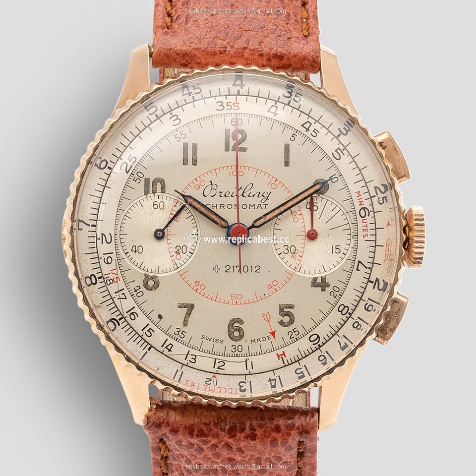 Breitling Chronomat Mens watch Unisex Manual winding Rose gold 769