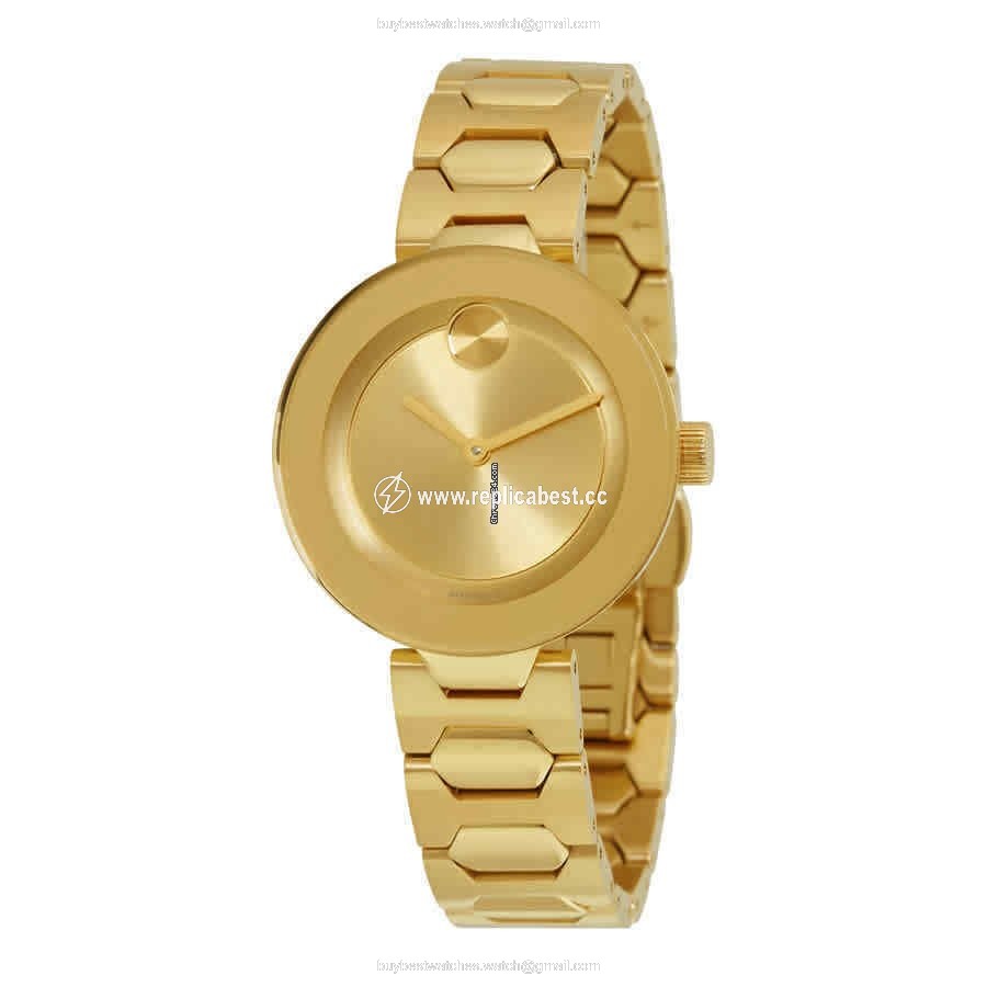 Movado Bold Womens watch Quartz Gold Steel 3600382