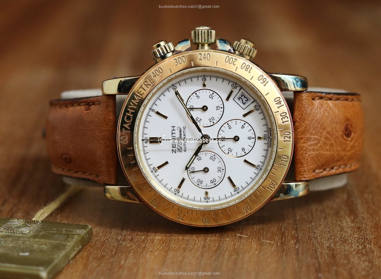 Zenith El Primero Mens watch Unisex Automatic Yellow gold 30-0360-400