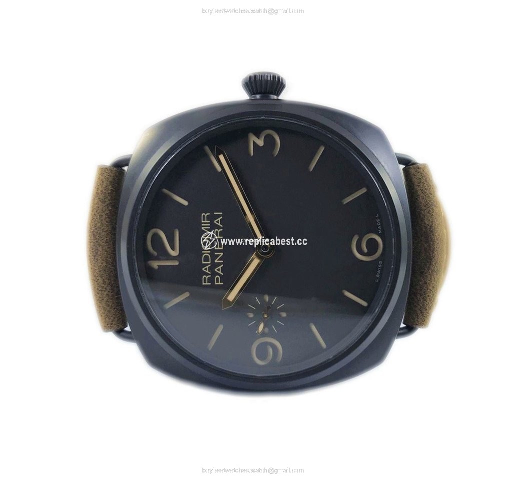 Panerai Radiomir 3 Days 47mm Mens watch Unisex Manual winding Ceramic PAM 00504