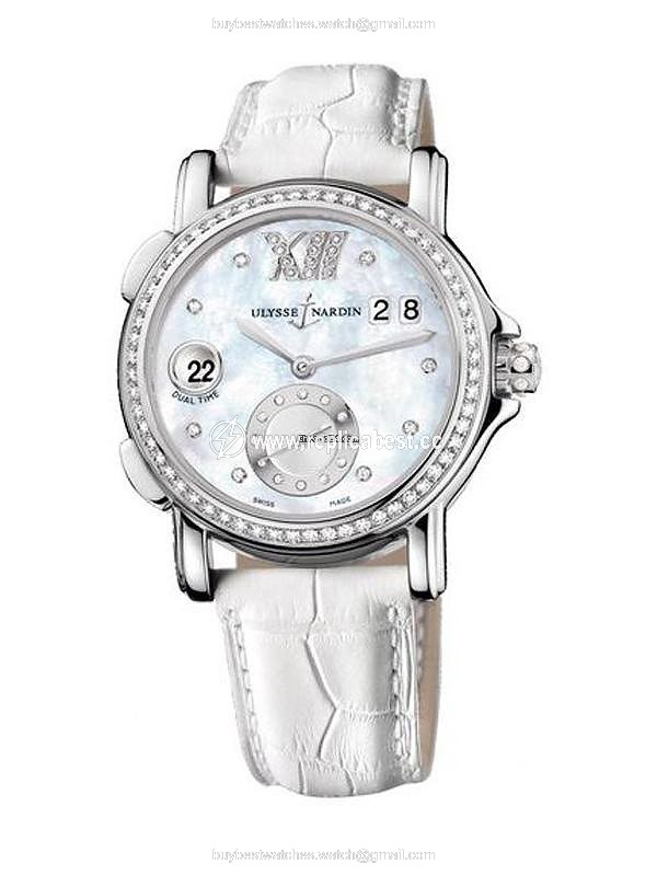 Ulysse Nardin Dual Time Womens watch Automatic Steel 243-22B 391