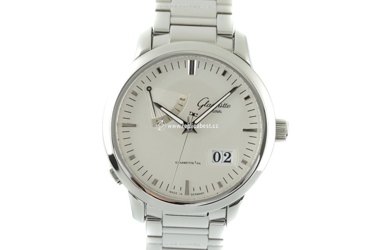 Glashutte Original Mens watch Unisex Automatic Steel 100-01-13-02-04