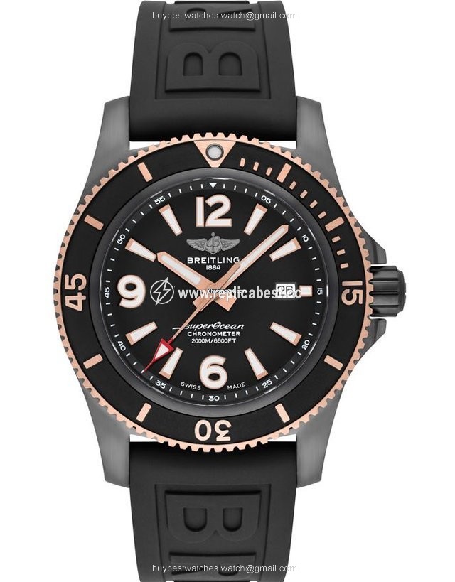 Breitling Superocean Mens watch Unisex Automatic Gold Steel U17368221 B1S1
