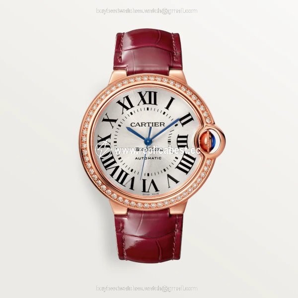 Cartier Ballon Bleu 36mm Womens watch Automatic Rose gold WJBB0034