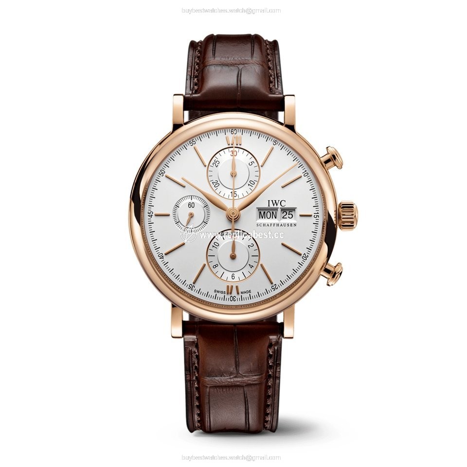 IWC Portofino Chronograph Mens watch Unisex Automatic Rose gold IW391025