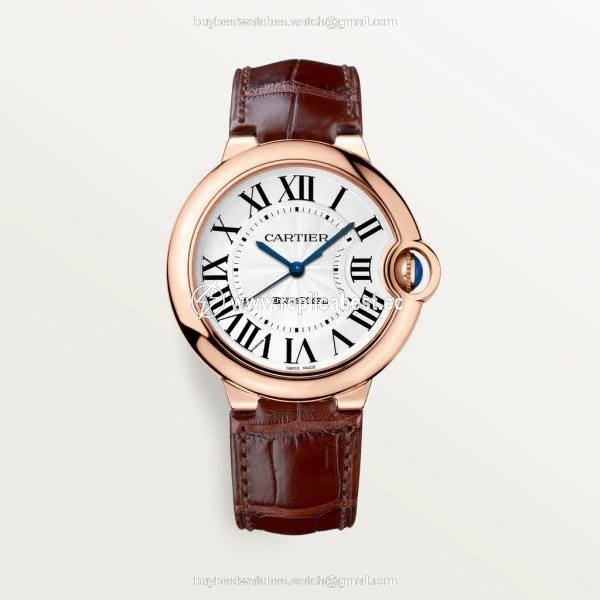 Cartier Ballon Bleu 36mm Automatic Rose gold WGBB0009