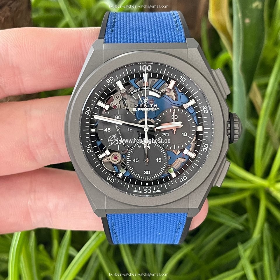 Zenith Defy El Primero Mens watch Unisex Automatic Titanium 97.9001.9004 81.R946