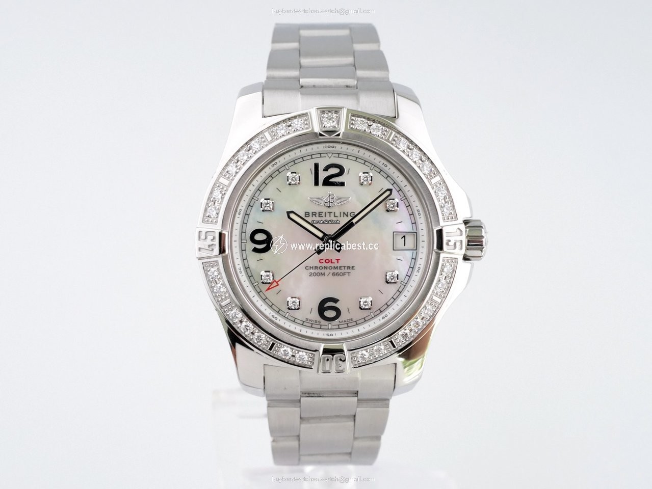 Breitling Colt 36 Womens watch Quartz Steel a7438953 a771 178a
