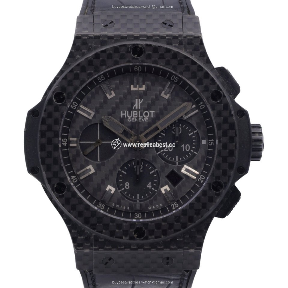 Hublot Big Bang 44 mm Mens watch Unisex Automatic Carbon 301.QX.1740.GR