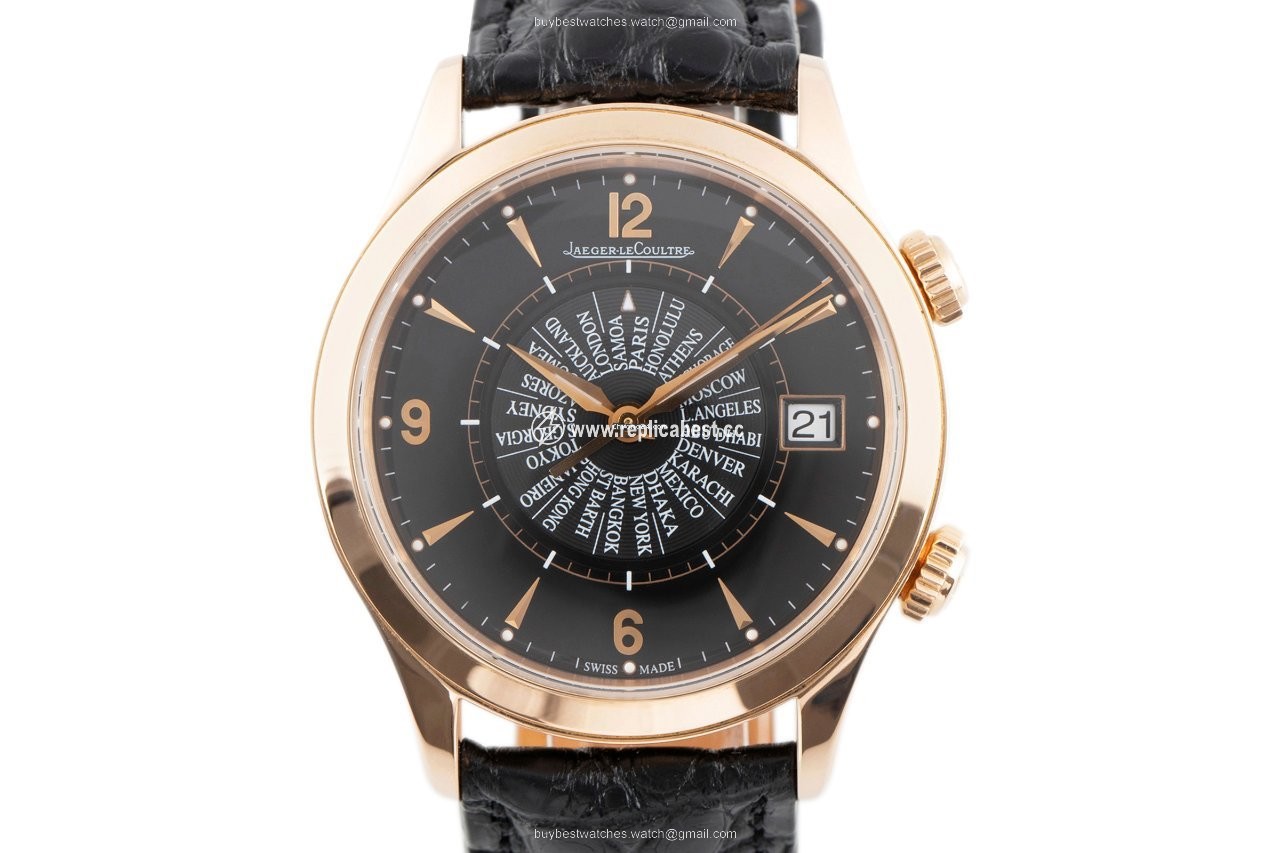 Jaeger-LeCoultre Master Memovox Mens watch Unisex Automatic Red gold Q1412471