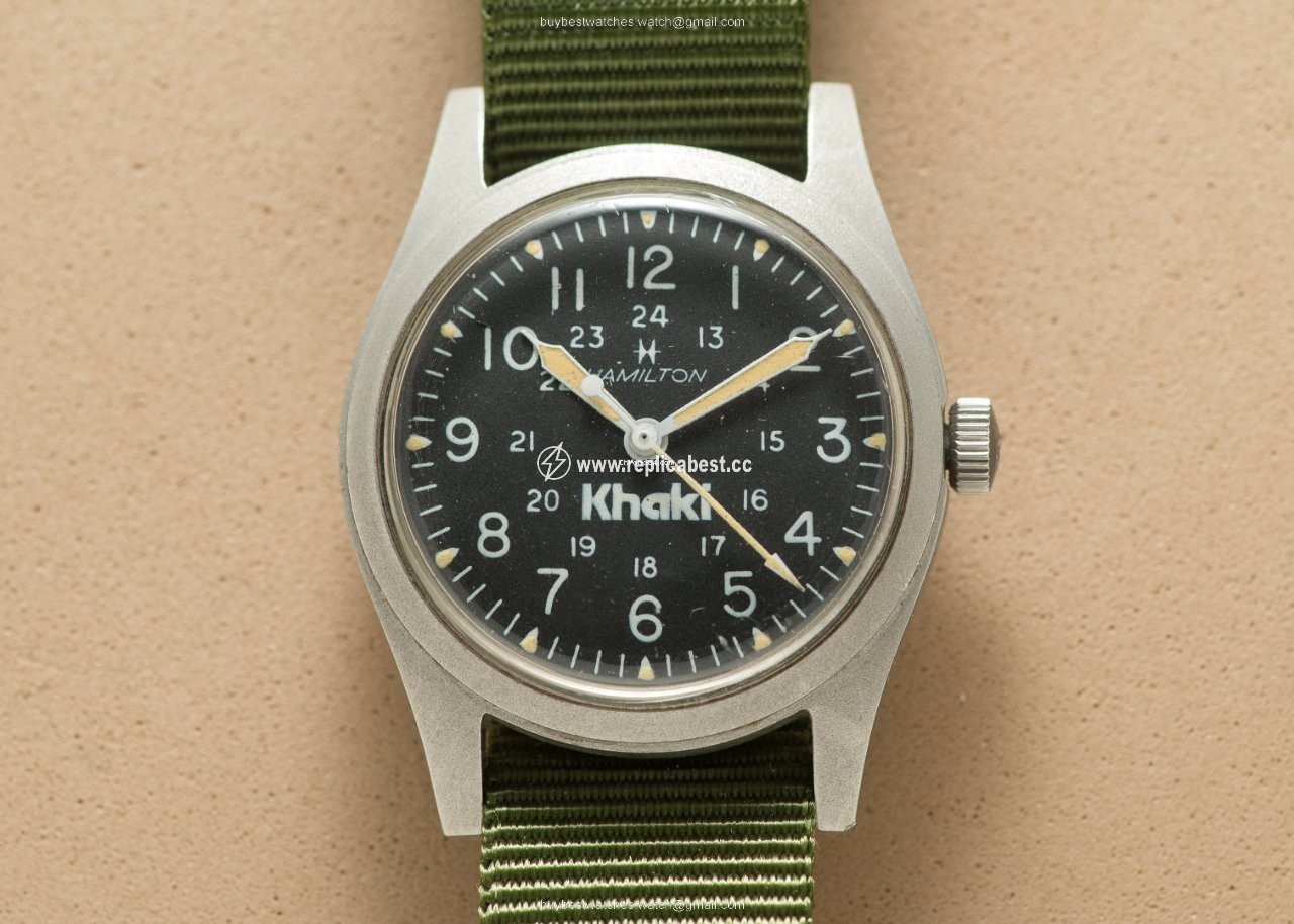 Hamilton Khaki Field Mens watch Unisex Manual winding Steel 921980
